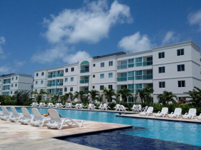 Palm Village Acqua - Apartamento Premium - Em frente à piscina - Porto de Galinhas